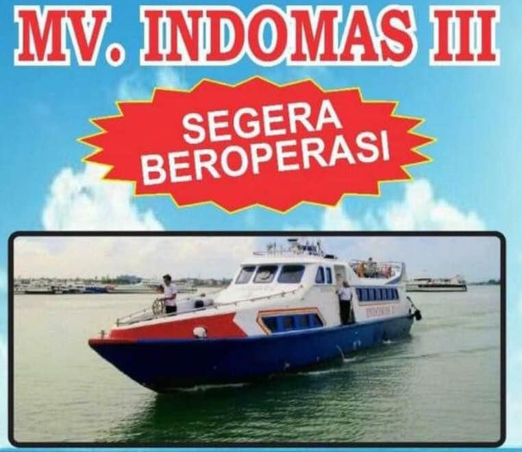 MV Indomas Buka Trayek Karimun-Lingga