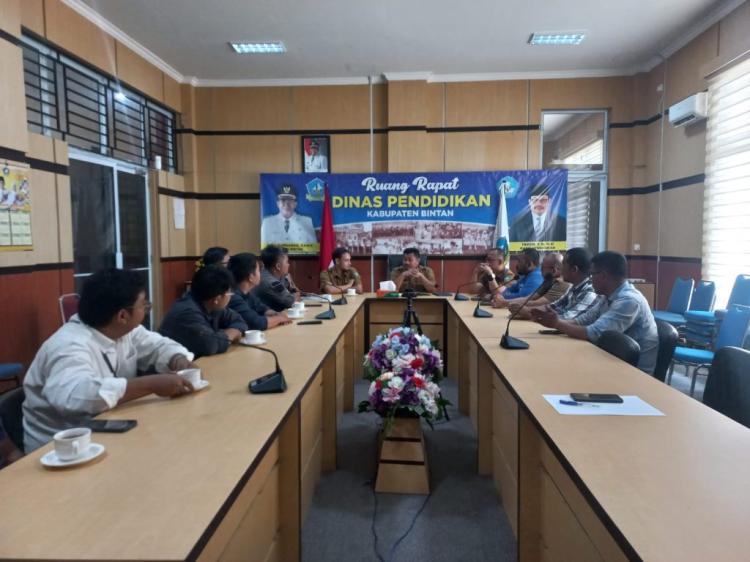 Disdikpora Lingga Kunjungi Dinas Pendidikan Bintan, Bahas Implementasi Kurikulum Merdeka dan DAK 2024