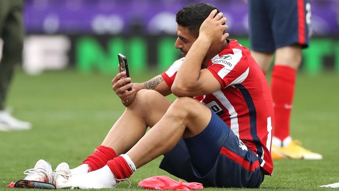 Atletico Madrid Juara Liga Spanyol, Luis Suarez Video Call Sambil Nangis
