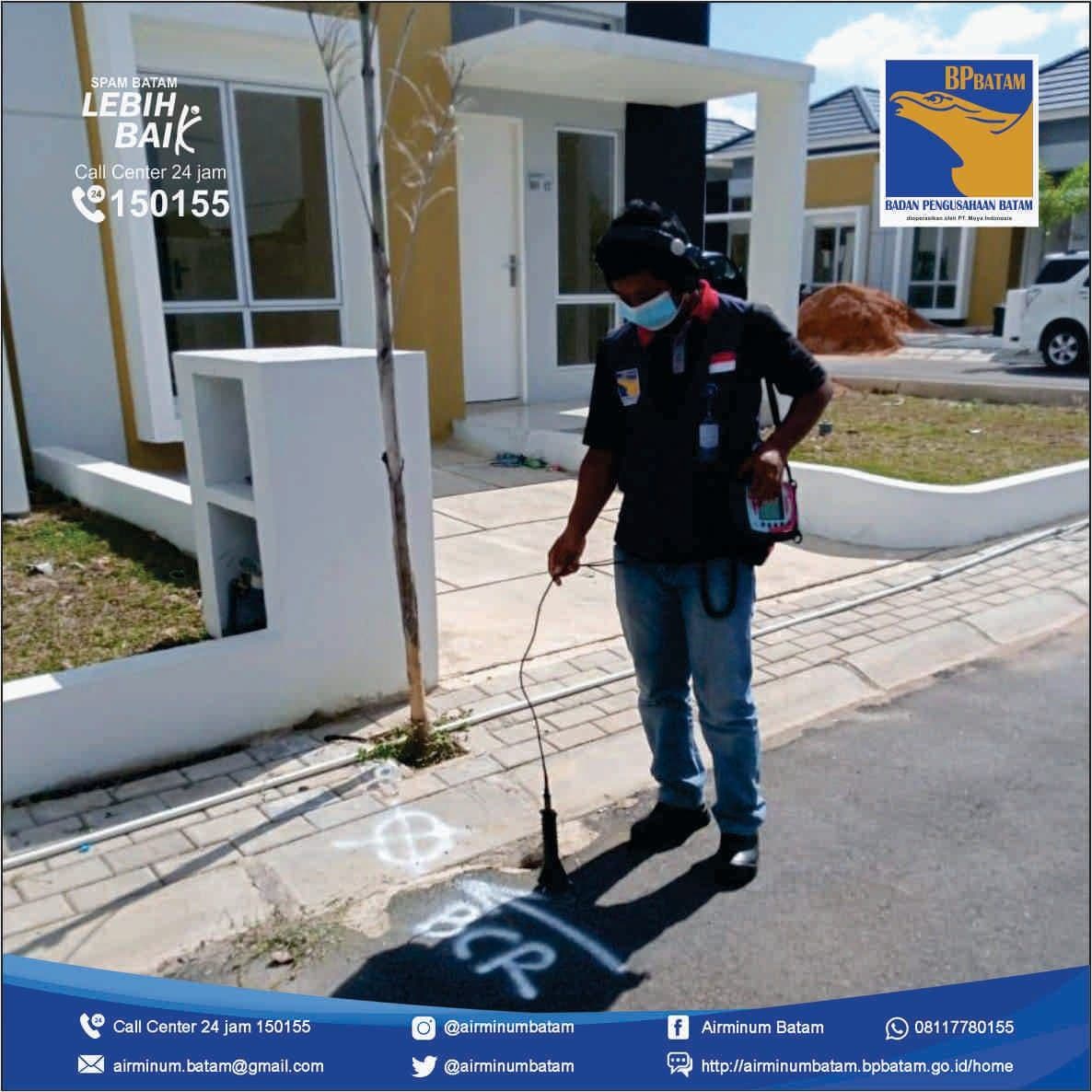 Deteksi Titik Bocor Berkala, SPAM Batam Maksimalkan Suplai Air ke Pelanggan