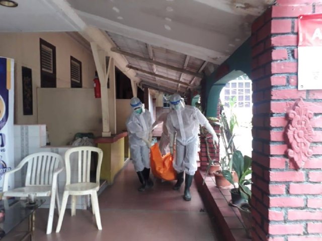 Polisi: Mayat di Lorong Hotel Surya Tanjungpinang Positif Corona