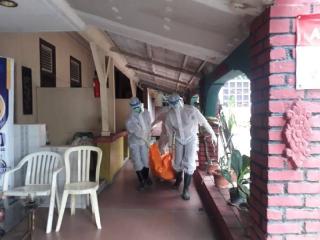Polisi: Mayat di Lorong Hotel Surya Tanjungpinang Positif Corona