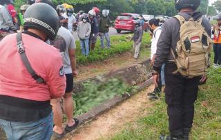 Terungkap, Ini Identitas Mayat Pria Tergeletak di Drainase dekat SPBU Mediterania