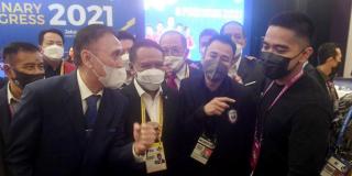 Kaesang dan Raffi Ahmad Curi Perhatian di Kongres PSSI