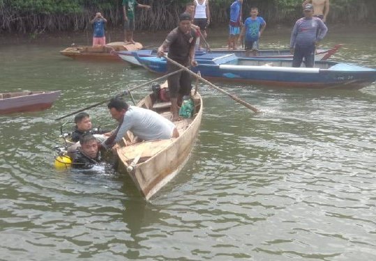 Jatuh saat Perbaiki Mesin Pompong, Nelayan Asal Dompak Ditemukan Tewas
