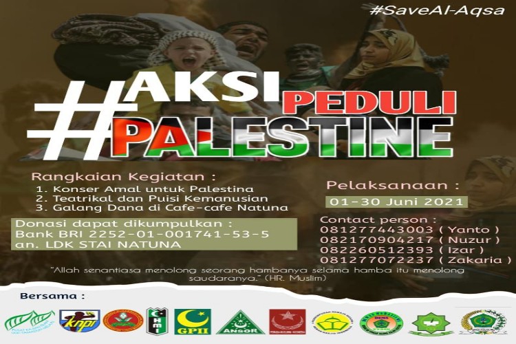 Organisasi Kepemudaan di Natuna Galang Dana Bantu Palestina Lewat Konser Amal