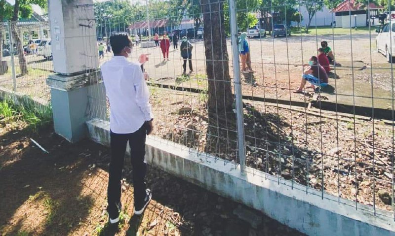 Wakil Wali Kota Amsakar Sapa Pasien OTG di Asrama Haji Batam
