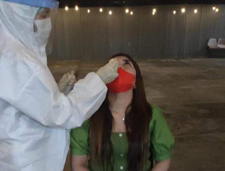 Satgas Covid Rapid Antigen Pekerja Hiburan Malam di Ranai Natuna