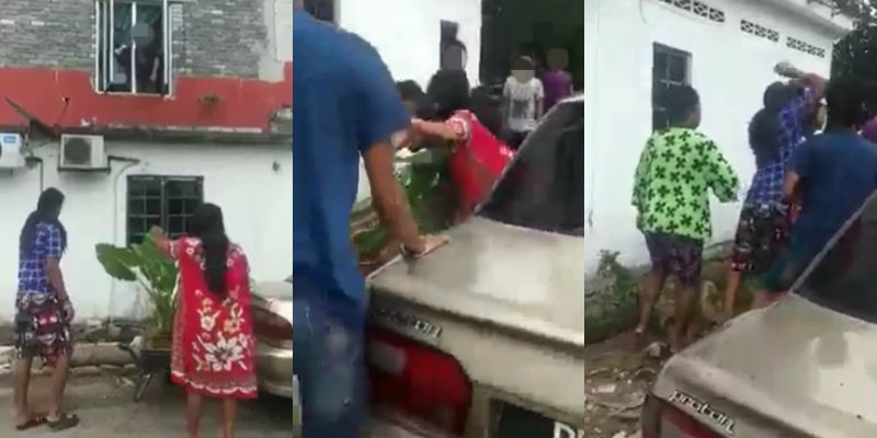Viral Video Warga Berebut Tempat Parkir dan Pot Tanaman Berujung Adu Jotos