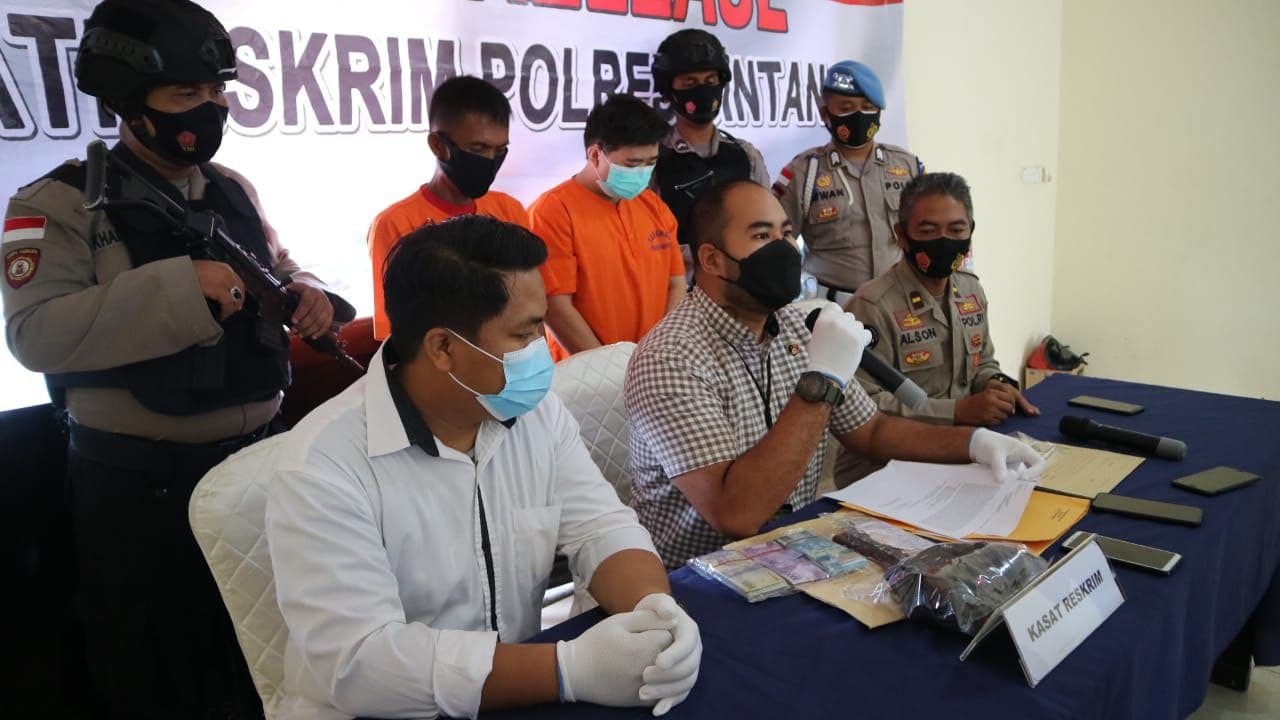 Pemain dan Bandar Judi Si Jie Dicokok Polisi di Kedai Kopi