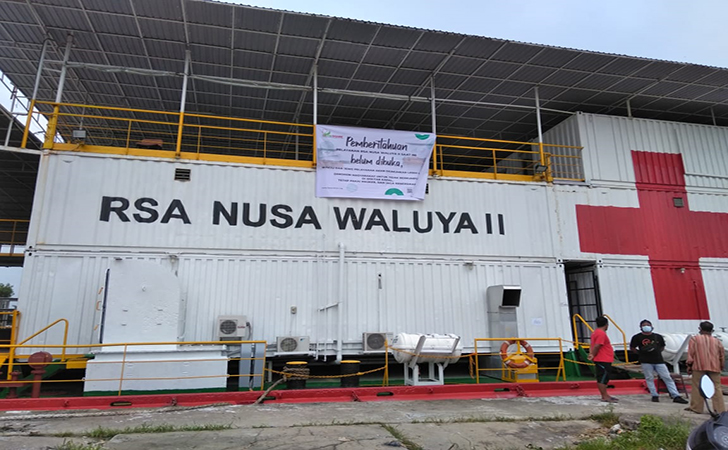 Sandar di Karimun, RSA Nusa Waluya Beri Fasilitas Operasi Katarak dan Bibir Sumbing Gratis