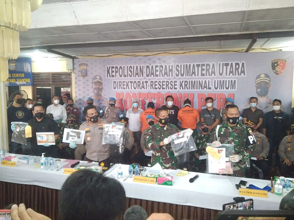 Polisi Tangkap Pembunuh Pemred Media Lokal di Sumut Diduga, Pemilik Ferrari Bar 