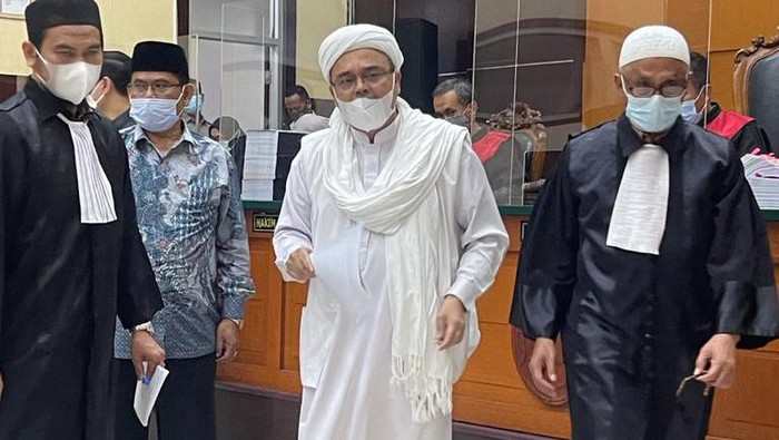 Tak Terima Divonis 4 Tahun Penjara, Habib Rizieq Banding