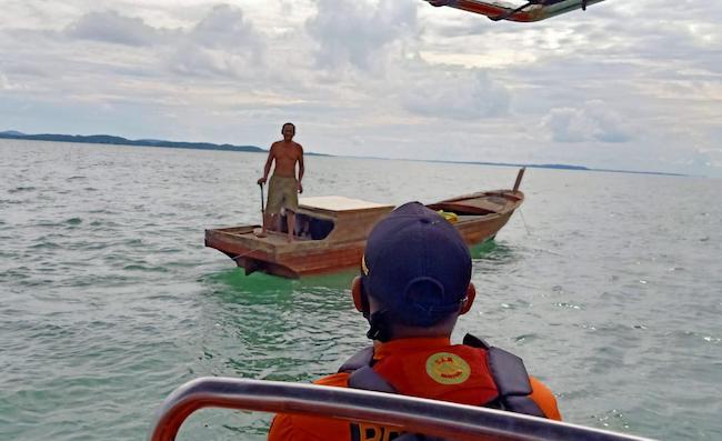 Nelayan Hilang di Bintan Ditemukan Selamat