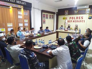 Kapolres Minta Petugas Posko PPKM di Meranti Dievaluasi