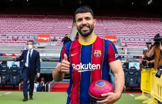 Resmi Gabung Barcelona, Sergio Aguero Dikontrak hingga 2023