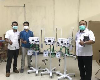 RSUD Meranti Terima Bantuan Alat HFNC Buatan LIPI, Ini Fungsinya
