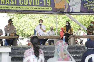 750 Pegawai Pemko Batam dan Keluarga Disuntik Vaksin Covid-19