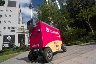 Foodpanda Uji Coba Layanan Pengiriman Makanan Pakai Robot 