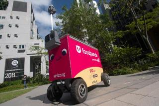 Foodpanda Uji Coba Layanan Pengiriman Makanan Pakai Robot 
