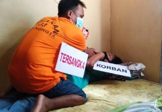 Rekonstruksi Pembunuhan Istri di Nongsa, Andre Tak Canggung Peragakan 23 Adegan