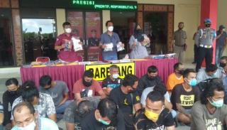 Puluhan Orang Terciduk Operasi Premanisme Disidang di PN Batam