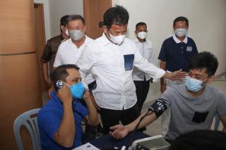 Tinjau Vaksinasi Corona, Rudi: Ayo Sukseskan dan Tertib