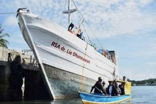 RSA dr Lie Dharmawan Tenggelam di Perairan Kupang menuju Torano