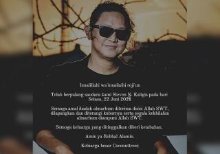 Tepeng, Vokalis Steven and Coconut Treez Meninggal Dunia