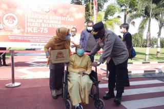 Polda Kepri Distribusikan 1.700 Paket Sembako, Berikut Sasarannya