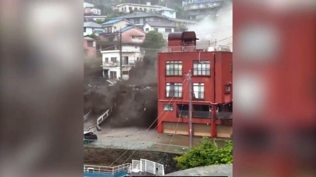 Banjir Bandang dan Tanah Longsor di Kota Atami Jepang