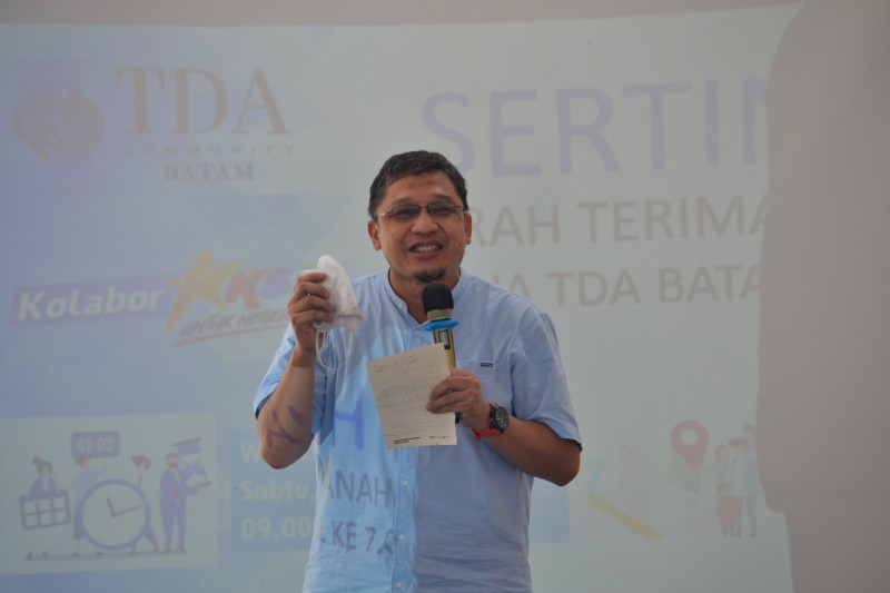 Waka II DPRD Raden Hari Ajak Kolaborasi Cetak Pengusaha Muda Kepri