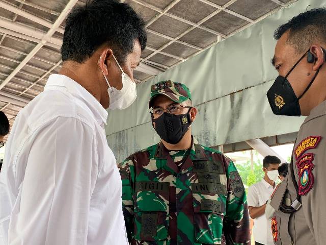 Pesan Dandim Batam:Jangan Jadikan Petugas PPKM Mikro sebagai Musuh 