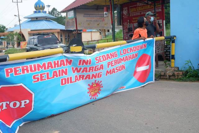 Warga Terpapar Corona, Perumahan Griya Senggarang Lockdown Lokal
