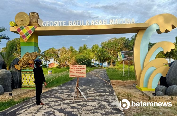 Pantai Batu Kasah, Situs Geosite di Natuna Terpaksa Tutup
