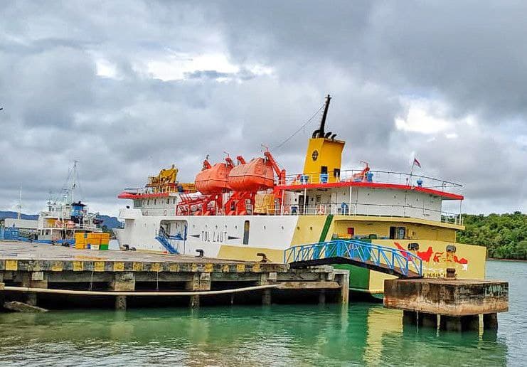 KM Sabuk Nusantara 80 Setop Berlayar selama PPKM di Kepri