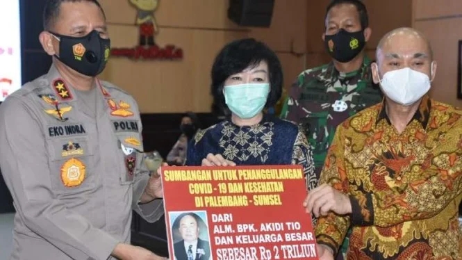 Profil Akidi Tio Penyumbang Rp 2 Triliun untuk Tangani Covid-19 di Sumsel