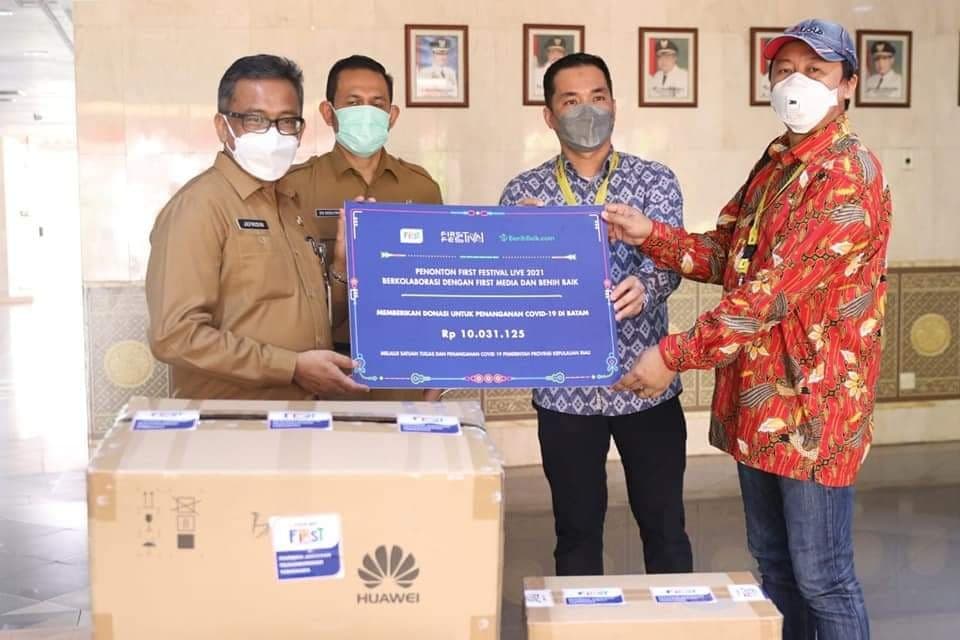 Sekda Apresiasi Bantuan Penanganan Covid-19 yang Berdatangan