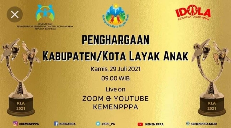 Batam Raih Penghargaan Kota Layak Anak Kategori Madya Dua Kali Berturut