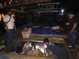 Polsek KKP Batam Gagalkan Penyeludupan Guci Keramik Tujuan Jambi
