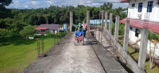 Pasien Sebut Tangga Mangkrak RSUD Natuna Horor
