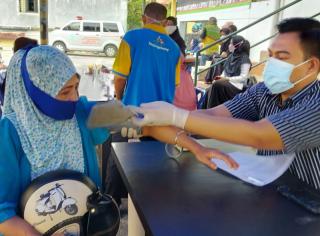 Lebih 50 Persen Warga Tanjungpinang Sudah Divaksin Corona Dosis I