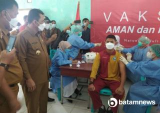 Capaian Vaksinasi Corona di Natuna Tertinggi se-Kepri