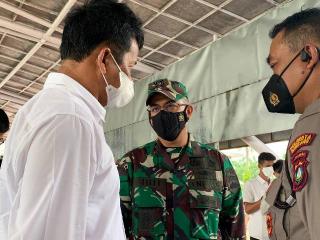 Pesan Dandim Batam:Jangan Jadikan Petugas PPKM Mikro sebagai Musuh 