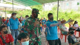 Danrem 033/WP Apresiasi Vaksinasi Apindo Kepri di Batam