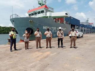 Kru Negatif Corona, MV Meratus Kampar Diizinkan Belayar ke Pekanbaru