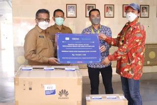 Sekda Apresiasi Bantuan Penanganan Covid-19 yang Berdatangan