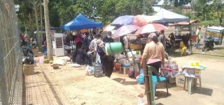 Pedagang di GOR Temenggung: Jarang-jarang Ada Keramaian untuk JualanÂ 