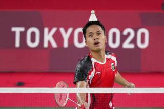 Bungkam Pebulutangkis Denmark, Anthony Ginting Lolos ke Semifinal Olimpiade Tokyo