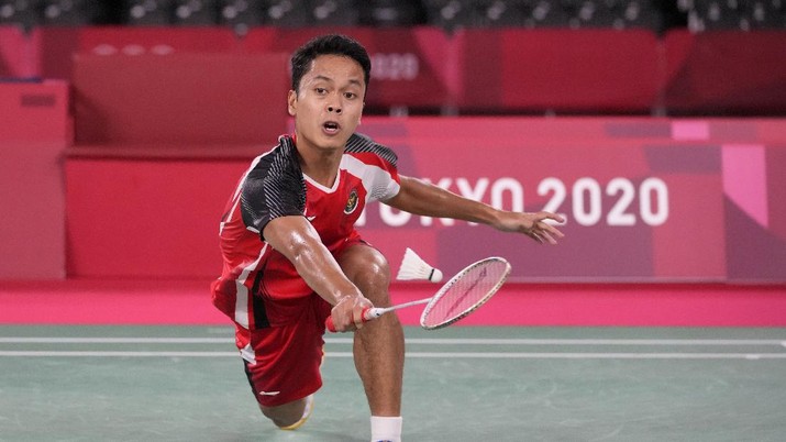 Kalah dari Chen Long, Ginting Gagal Melaju ke Final Olimpiade